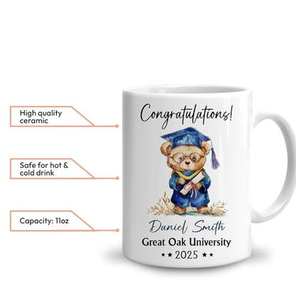 Personalized Graduation Customized | Customised Coffee Mug | 11 OZ