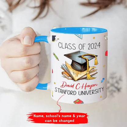 Customized Names Graduation Now Hotter By | Customised Coffee Mug | 11 OZ