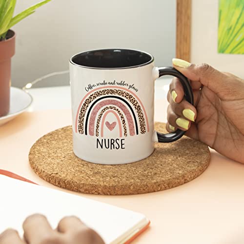 Nurse for Women Rn Nurses Graduate | Ceramic Coffee Mug | 11 OZ