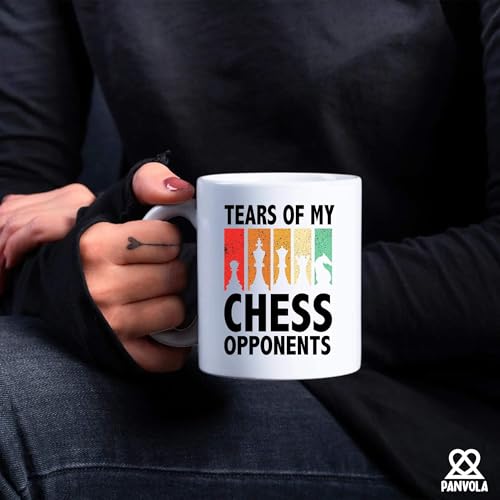 Tears Of My Chess Opponents Gifts Player Coach | Ceramic Coffee Mug | 11 OZ
