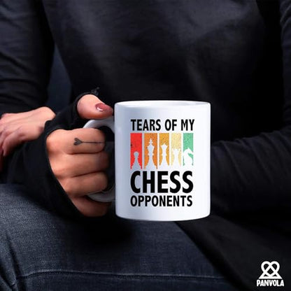 Tears Of My Chess Opponents Gifts Player Coach | Ceramic Coffee Mug | 11 OZ