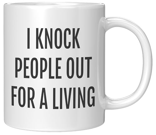 Coveted Goods Anesthesiologist I Knock People | Ceramic Coffee Mug | 11 OZ