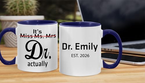 A62217 Personalized It s Miss Ms Mrs Dr | Customised Coffee Mug | 11 OZ