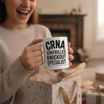 Nurse Anesthetist Gift for Men and Women CRNA | Ceramic Coffee Mug | 11 OZ