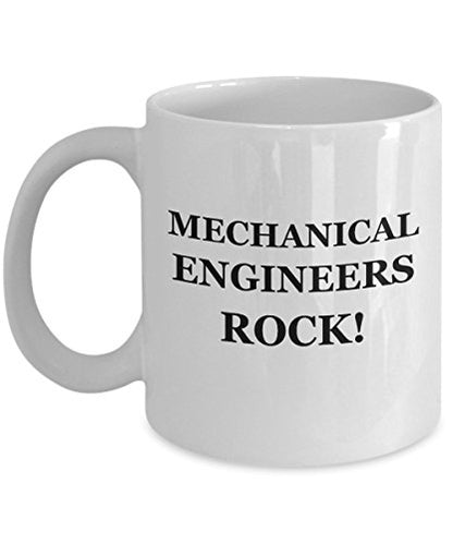Mechanical Engineers Rock Funny Cute For | Ceramic Coffee Mug | 11 OZ