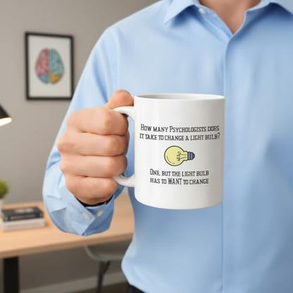 Psychology Gifts Psychologist Funny | Ceramic Coffee Mug | 11 OZ