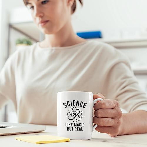 Science Like Magic But Real Lover Chemistry | Ceramic Coffee Mug | 11 OZ