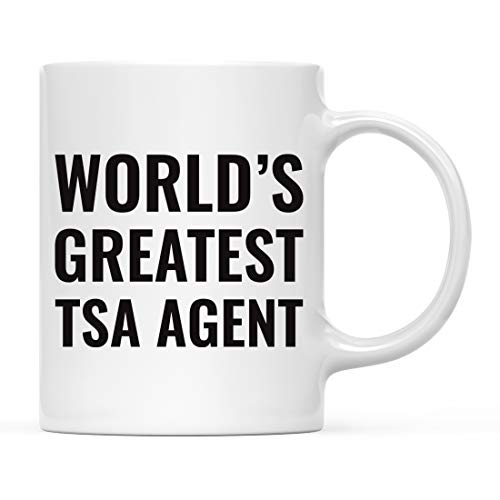 Gift for Men or Women World s Greatest TSA | Ceramic Coffee Mug | 11 OZ