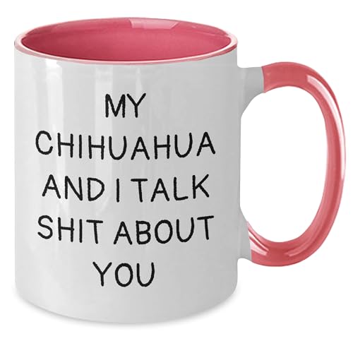 Chihuahua Dog Lovers Funny Gifts for Men Women | Ceramic Coffee Mug | 11 OZ