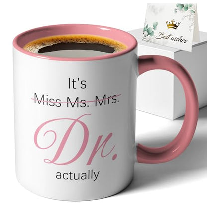 It s Miss Ms Mrs Dr Actually Funny Double | Ceramic Coffee Mug | 11 OZ