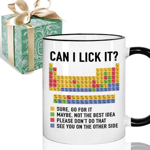 Funny Chemistry Teacher Gift Periodic Table | Ceramic Coffee Mug | 11 OZ
