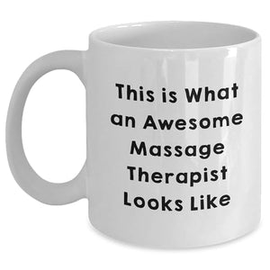 Massage Therapist Gifts from Friends Funny | Ceramic Coffee Mug | 11 OZ