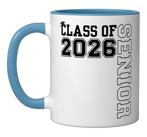 Class of 2026 SENIOR 26 High School Graduation | Ceramic Coffee Mug | 11 OZ
