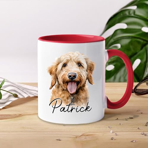 Goldendoodle Personalized Dogs Dog Accent | Customised Coffee Mug | 11 OZ