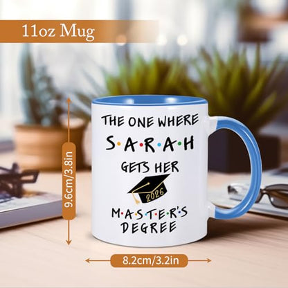 Personalized Master s Graduation Class of | Customised Coffee Mug | 11 OZ