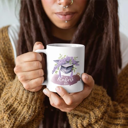 Customized Name And Year Congratulations | Customised Coffee Mug | 11 OZ