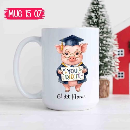 Personalized Graduation Gifts for High | Customised Coffee Mug | 11 OZ