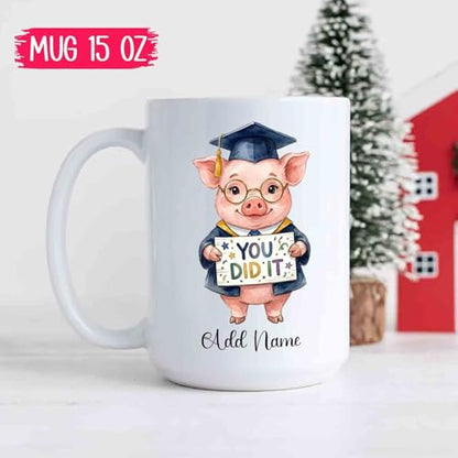 Personalized Graduation Gifts for High | Customised Coffee Mug | 11 OZ