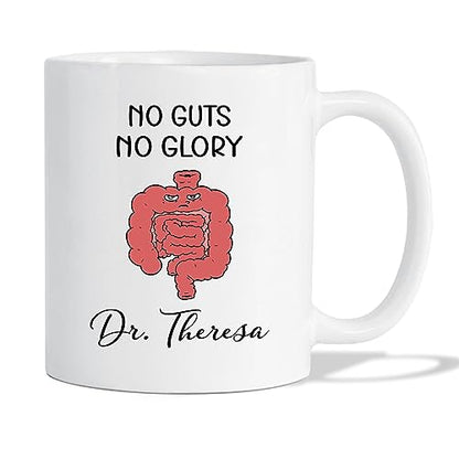 No Guts Glory Personalized | Customised Coffee Mug | 11 OZ