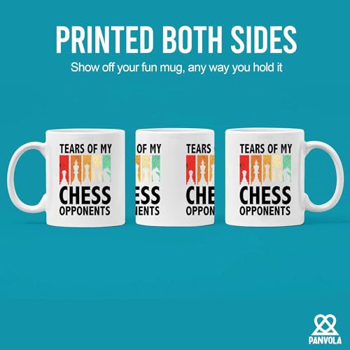 Tears Of My Chess Opponents Gifts Player Coach | Ceramic Coffee Mug | 11 OZ