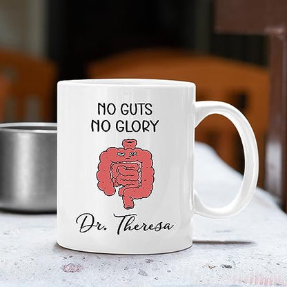 No Guts Glory Personalized | Customised Coffee Mug | 11 OZ