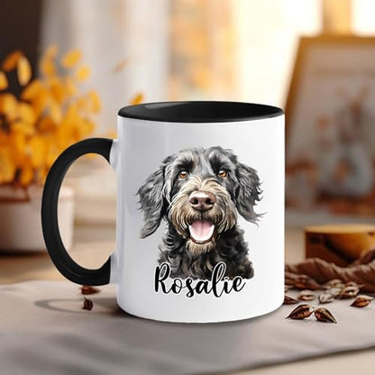 Personalized Labradoodle Gift For Dog | Customised Coffee Mug | 11 OZ
