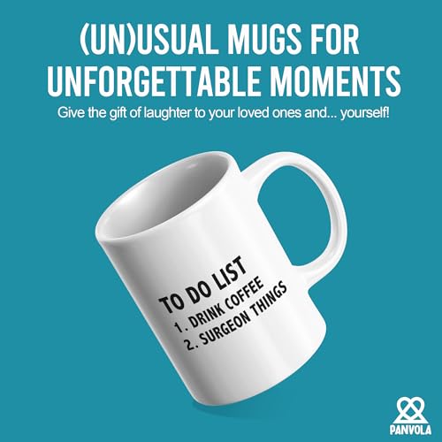 To Do List Surgeon Surgery Doctor Gifts Dr | Ceramic Coffee Mug | 11 OZ