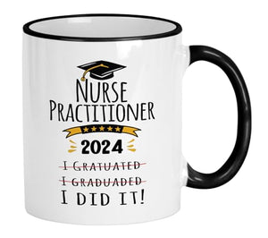 Gifts For Nurse Practitioner Graduate | Ceramic Coffee Mug | 11 OZ