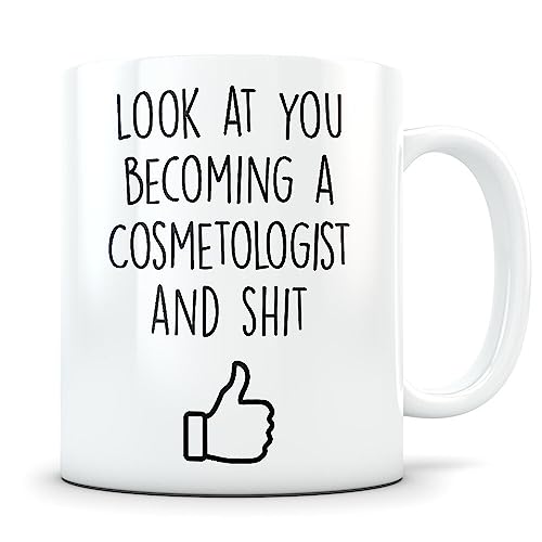 Cosmetology graduation gift graduates student | Ceramic Coffee Mug | 11 OZ