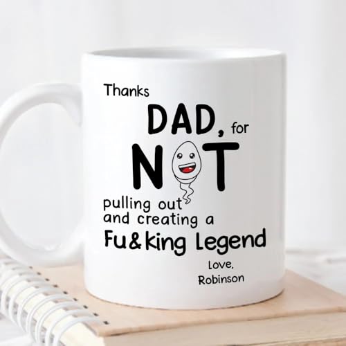 Happy Father s Day Gift Family Funny | Customised Coffee Mug | 11 OZ