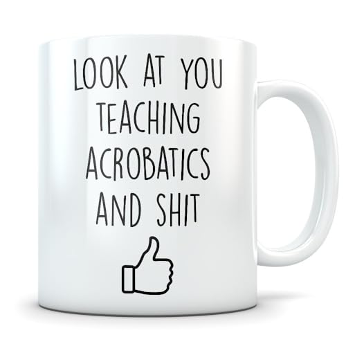 Acro teacher gift appreciation thank you | Ceramic Coffee Mug | 11 OZ