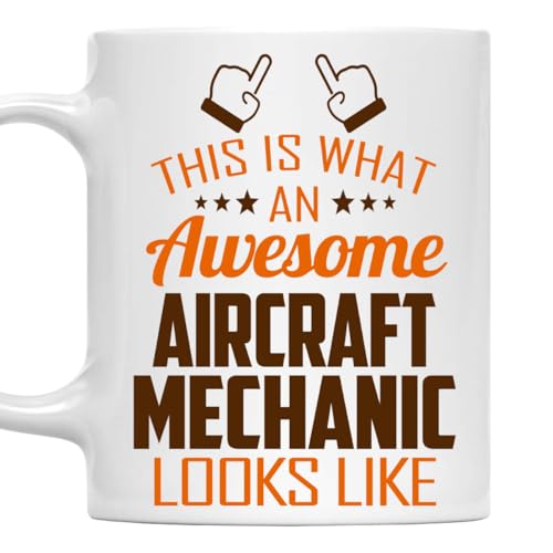 Awesome Aircraft Mechanic This Is What an | Ceramic Coffee Mug | 11 OZ