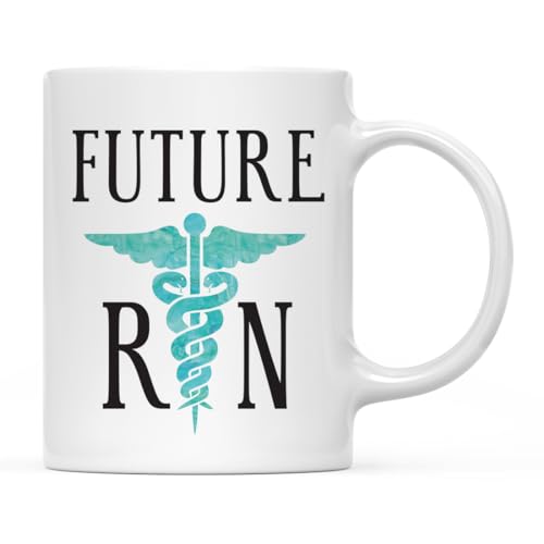 Graduation Gift Future RN Nursing School Care | Ceramic Coffee Mug | 11 OZ