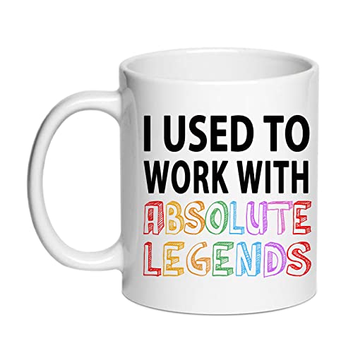I Used To Work With Absolute Legend Coworker | Ceramic Coffee Mug | 11 OZ