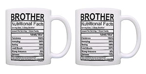 ThisWear Birthday Gifts for Brother | Ceramic Coffee Mug | 11 OZ