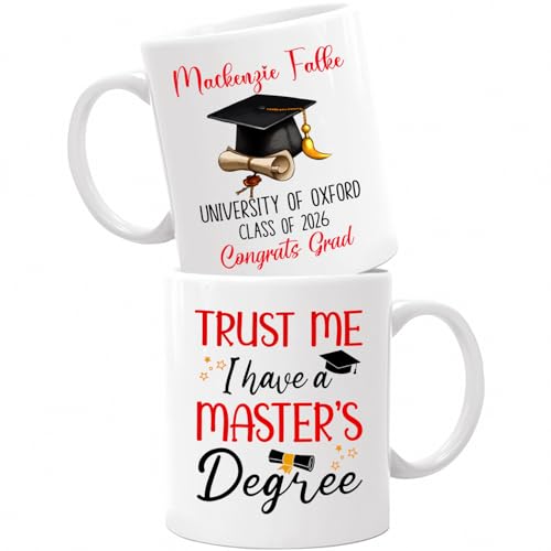 Trust Me I Have A Master s Degree | Customised Coffee Mug | 11 OZ