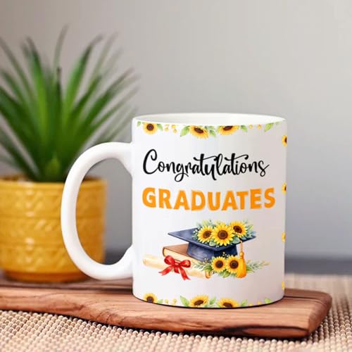 Custom Photo Name Congratulations Graduates | Customised Coffee Mug | 11 OZ