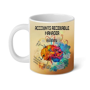 Accounts Receivable Manager Gift Christmast | Ceramic Coffee Mug | 11 OZ