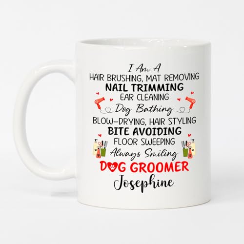 Personalized Dog Groomer I Am A Hair | Customised Coffee Mug | 11 OZ