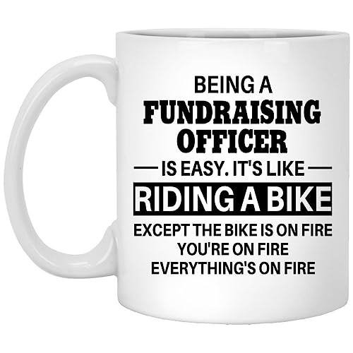 Fundraising Officer gifts gift for coworker | Ceramic Coffee Mug | 11 OZ