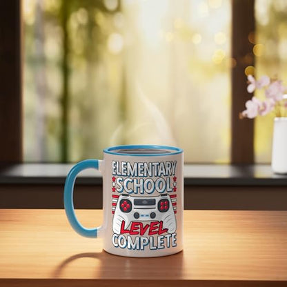 Elementary School Graduation Boys Level | Ceramic Coffee Mug | 11 OZ