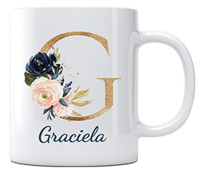 Happy Mothers Day with Name Graciela Best | Ceramic Coffee Mug | 11 OZ
