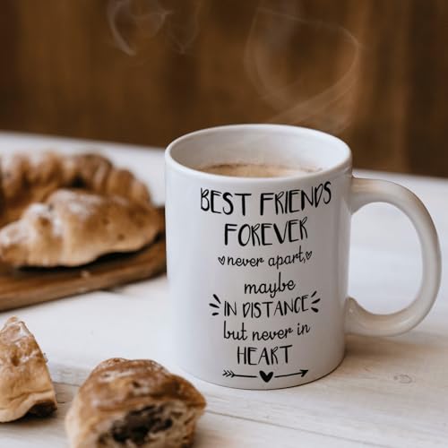 Personalized 3 Best Friends for Women | Customised Coffee Mug | 11 OZ