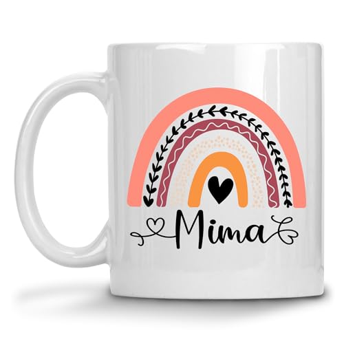Mima Grandma for Christmas Birthday Mothers | Ceramic Coffee Mug | 11 OZ