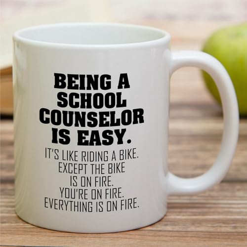 Funny School Counselor or Humorous Sarcastic | Ceramic Coffee Mug | 11 OZ