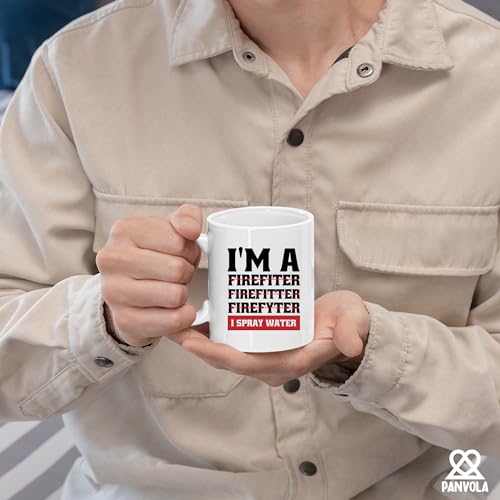 I m A Firefiter Firefitter Firefyter Spray | Ceramic Coffee Mug | 11 OZ