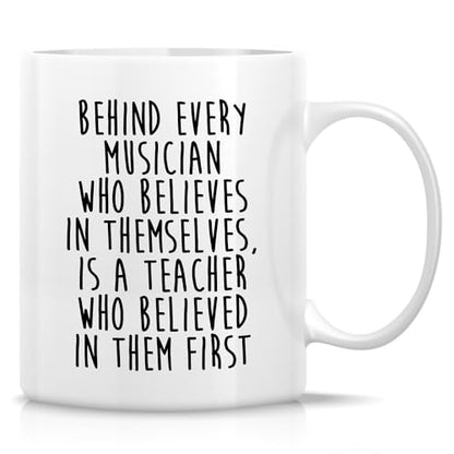 Funny for Music Teachers and Coaches Educators | Ceramic Coffee Mug | 11 OZ