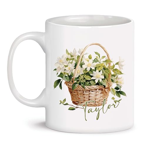 Beautiful Customized Magnolia Personalized | Customised Coffee Mug | 11 OZ