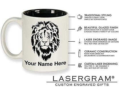 LaserGram Round Allergist Personalized | Customised Coffee Mug | 11 OZ