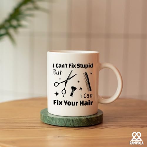 I Can t Fix Stupid But Your Hair Funny Stylist | Ceramic Coffee Mug | 11 OZ